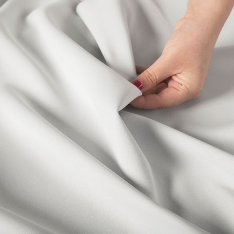 GRETA Tkanina na zasłony typu dimout/blackout, wys. 320cm, kolor biały 004204