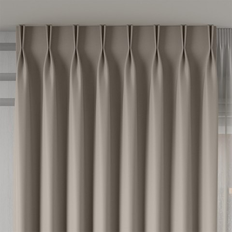 GRETA Tkanina na zasłony typu dimout/blackout, wys. 320cm, kolor chłodny kremowy 004204