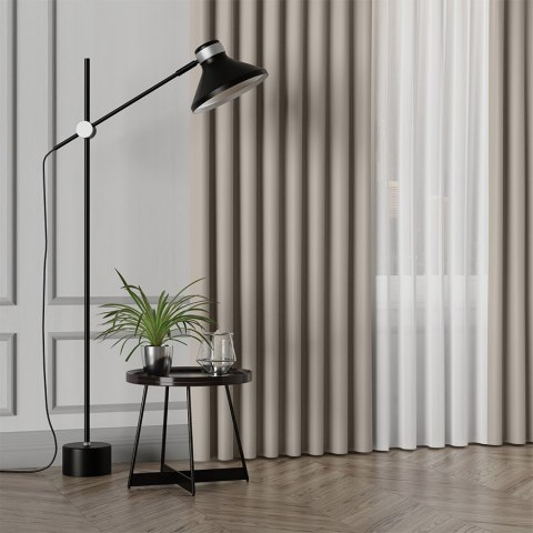 GRETA Tkanina na zasłony typu dimout/blackout, wys. 320cm, kolor chłodny kremowy 004204