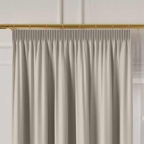 GRETA Tkanina na zasłony typu dimout/blackout, wys. 320cm, kolor ecru 004204