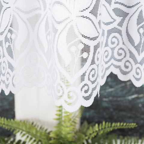 JOANNA Firanka żakardowa gotowa,160x400cm, kolor biały 018227