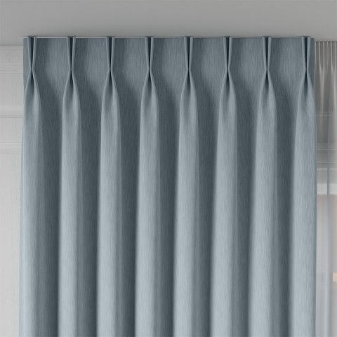 LISA Tkanina na zasłony, wys. 300cm, kolor 017 jasny niebieski 004150