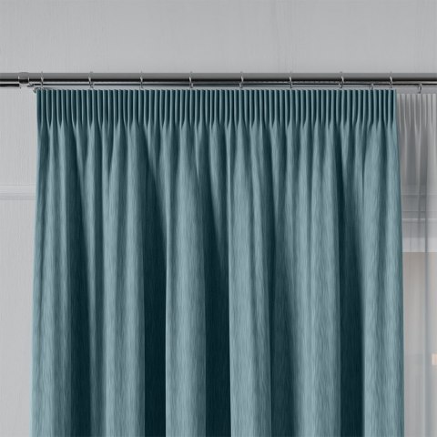 LISA Tkanina na zasłony, wys. 300cm, kolor 018 niebieski 004150