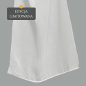 Firanka fantazyjna z ołowianką, wys. 300cm, kolor biały 318331