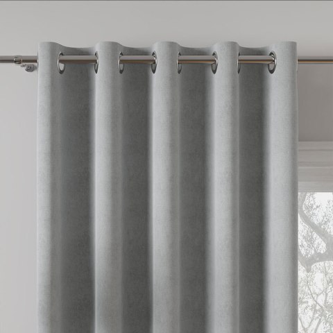 MILAS Tkanina na zasłony, wys.290cm, kolor 792 chłodny szary MILAS0/000/792/000290/1