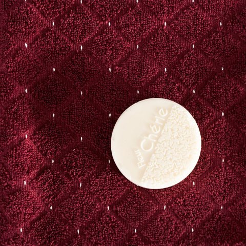 OLIWIER ręcznik 70x140cm kolor ciemno czerwony/burgundowy R00001/RB0/009/070140/1