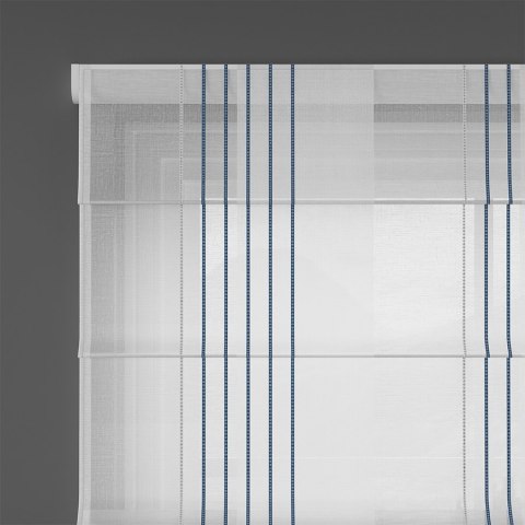 Tkanina dekoracyjna, granatowe pasy po całości szer.150cm 433000/000/001/150000/1