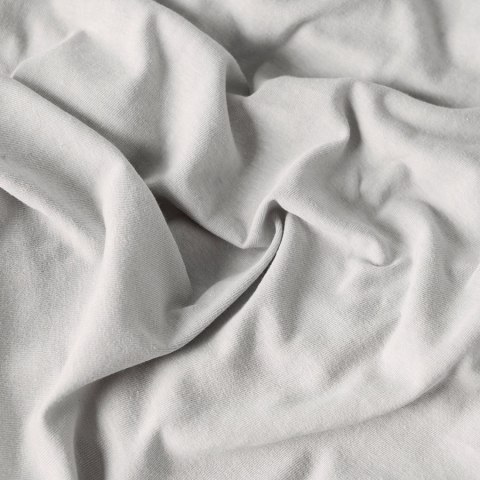 DREAMY PREMIUM Prześcieradło jersey z gumką, 180x200cm, kolor jasny szary 100033/JEG/002/180200/1