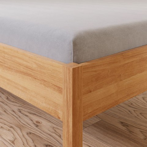 DREAMY PREMIUM Prześcieradło jersey z gumką, 90x200cm, kolor jasny szary 100033/JEG/002/090200/1