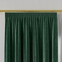 VELVET Tkanina dekoracyjna, wys.280cm, kolor 107 ciemny zielony VELVET/TZP/107/000280/1