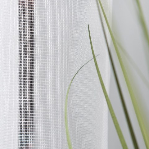 Firanka fantazyjna na markizecie z ołowianką, wys. 250cm, kolor biały 000433/OLO/001/000250/1