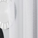Firanka fantazyjna na markizecie z ołowianką, wys. 250cm, kolor biały 000433/OLO/001/000250/1