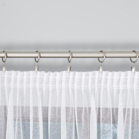 Firanka fantazyjna na markizecie z ołowianką, wys. 250cm, kolor biały 000433/OLO/001/000250/1