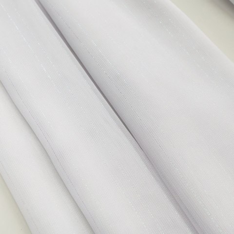 Firanka fantazyjna z ołowianką, wys. 300cm, kolor biały z neonową nitką 318461/OLO/003/000300/1