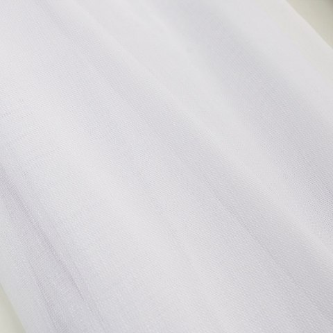 Firanka fantazyjna z ołowianką, wys. 300cm, kolor biały z błyszczącą nitką 318461/OLO/004/000300/1