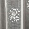 Firanka haftowana ze wzorem pasowym, wys. 280cm, kolor kremowy 053801