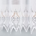Firanka żakardowa, wys. 180cm, kolor biały 181040/000/001/000180/1