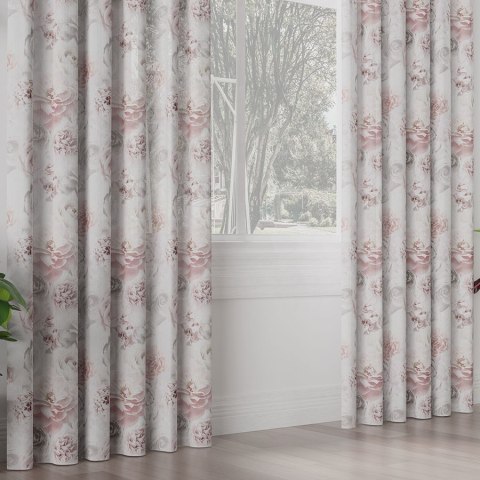 ROSE Firana ETAMINA, szer.155cm, kolor różowy pastelowy D00079/ETM/001/szer.155000/1