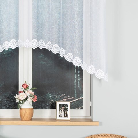 ŻAKLINA Firanka żakardowa gotowa, 250x120cm, kolor biały 023405/FBL/001/250120/1