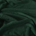 DREAMY PREMIUM Prześcieradło frotte z gumką, 120x200cm, kolor ciemny zielony;butelkowy 100034/FRG/035/1
