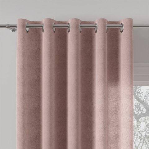 MILAS Tkanina na zasłony, wys. 290cm, kolor 360 jasny różowy MILAS0/000/360/000290/1
