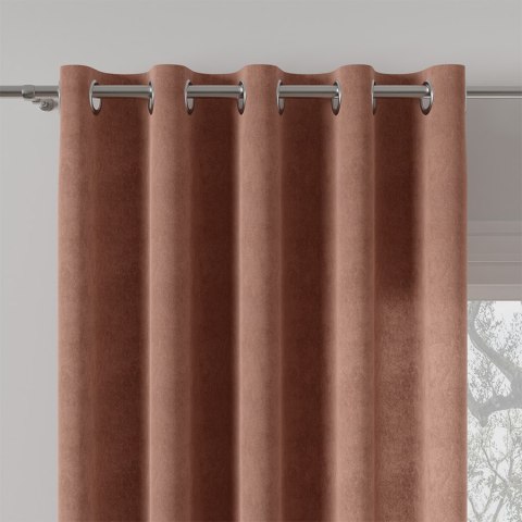 MILAS Tkanina na zasłony, wys. 290cm, kolor 363 chłodny ceglasty MILAS0/000/363/000290/1