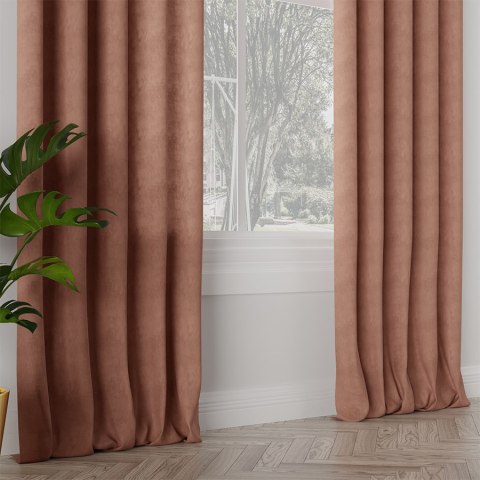 MILAS Tkanina na zasłony, wys. 290cm, kolor 363 chłodny ceglasty MILAS0/000/363/000290/1