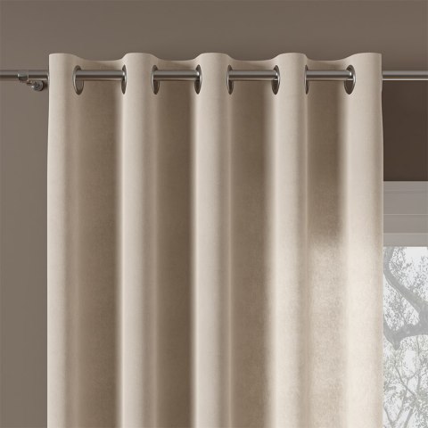 MILAS Tkanina na zasłony, wys. 290cm, kolor 374 jasny ciepły beżowy MILAS0/000/374/000290/1