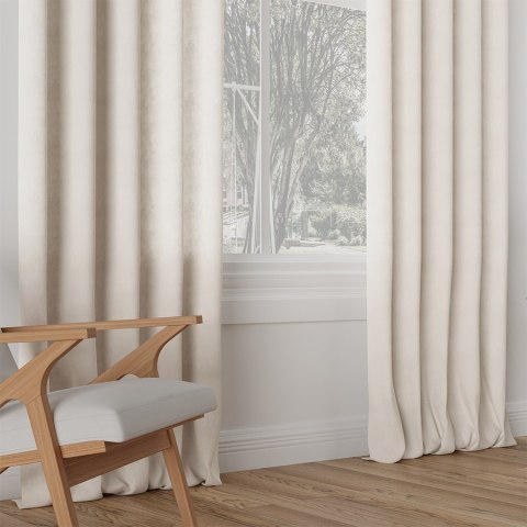 MILAS Tkanina na zasłony, wys. 290cm, kolor 443 chłodny kremowy MILAS0/000/443/000290/1