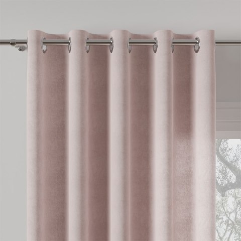 MILAS Tkanina na zasłony, wys. 290cm, kolor 444 pastelowy różowy MILAS0/000/444/000290/1