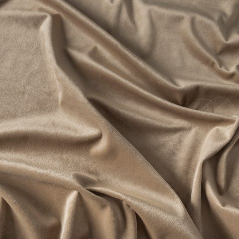 VELVI Tkanina na zasłony, wys. 300cm, kolor 001 ciemny beżowy VELVI0/TDP/001/000300/1