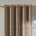 VELVI Tkanina na zasłony, wys. 300cm, kolor 001 ciemny beżowy VELVI0/TDP/001/000300/1