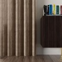 VELVI Tkanina na zasłony, wys. 300cm, kolor 001 ciemny beżowy VELVI0/TDP/001/000300/1