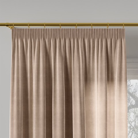 VELVI Tkanina na zasłony, wys. 300cm, kolor 003 jasny beżowy VELVI0/TDP/003/000300/1