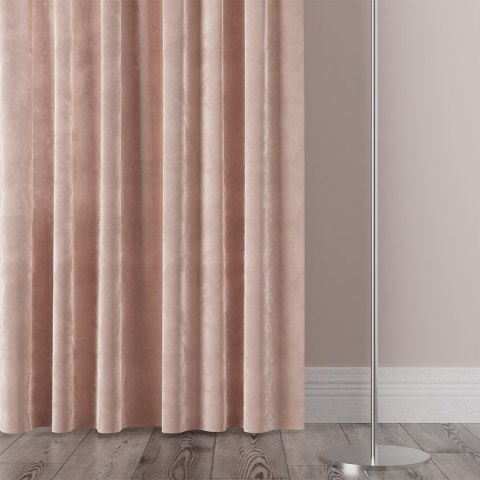 VELVI Tkanina na zasłony, wys. 300cm, kolor 004 pudrowy różowy VELVI0/TDP/004/000300/1