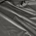 VELVI Tkanina na zasłony, wys. 300cm, kolor 006 ciemny szary; antracytowy VELVI0/TDP/006/000300/1