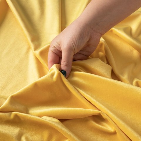 VELVI Tkanina na zasłony, wys. 300cm, kolor 009 żółty VELVI0/TDP/009/000300/1