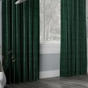 VELVI Tkanina na zasłony, wys. 300cm, kolor 010 ciemny zielony; butelkowy VELVI0/TDP/010/000300/1