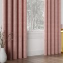 VELVI Tkanina na zasłony, wys. 300cm, kolor 013 ciemny pudrowy różowy VELVI0/TDP/013/000300/1