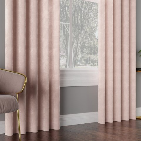 VELVI Tkanina na zasłony, wys. 300cm, kolor 014 jasny różowy VELVI0/TDP/014/000300/1