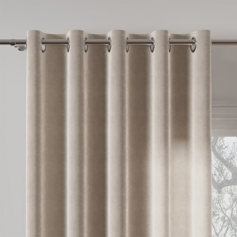 VELVI Tkanina na zasłony, wys. 300cm, kolor 016 kremowy VELVI0/TDP/016/000300/1