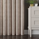 VELVI Tkanina na zasłony, wys. 300cm, kolor 018 ciepły jasny szary VELVI0/TDP/018/000300/1