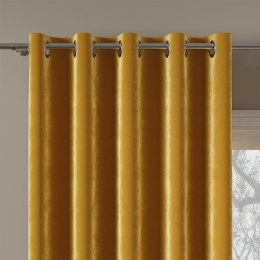 VELVI Tkanina na zasłony, wys. 300cm, kolor 019 żółty/szafranowy VELVI0/TDP/019/000300/1