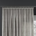 VELVI Tkanina na zasłony, wys. 300cm, kolor 020 szary VELVI0/TDP/020/000300/1