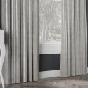 VELVI Tkanina na zasłony, wys. 300cm, kolor 020 szary VELVI0/TDP/020/000300/1