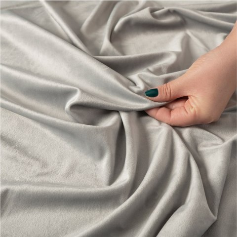 VELVI Tkanina na zasłony, wys. 300cm, kolor 020 szary VELVI0/TDP/020/000300/1