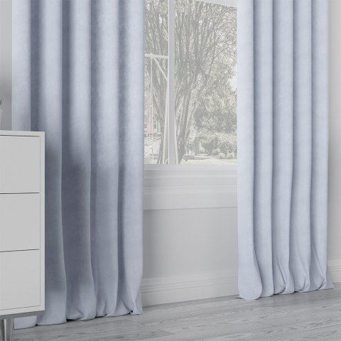 MILAS Tkanina na zasłony, wys. 290cm, kolor 463 pastelowy niebieski MILAS0/000/463/000290/1