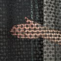 Tkanina gipiurowa na firanę i obrus, wys. 160cm, kolor czarny z lurexem 061757