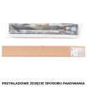 Lino, roleta rzymska półprzezroczysta, 180cmx160cm, kolor szary, 036148 P00096/RZY/005/180160/1