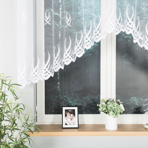 GOSIA Firanka żakardowa gotowa, 120x300cm, kolor biały 004017/FBL/001/300120/1